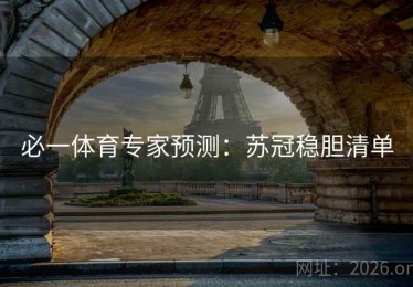 必一体育专家预测：苏冠稳胆清单